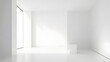 © happy Wu  - 清潔な白い部屋、背景｜Clean white room, background, Generative AI
