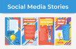 Did you know advice help guidance quick tips message social media stories template set vector