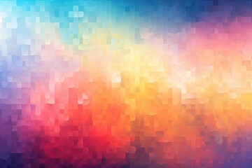 Wall Mural - Abstract pixel texture style gradient color background.