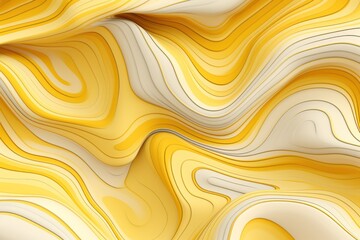 Poster - Background of a white ultra waves abrasive forms. AI generated