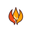 © Alexander Beker - Inferno-inspired Excellence Dynamic Fire Logo Image Igniting Visual Impact