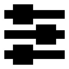 Poster - Settings icon. Suitable for website UI design