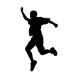 © DLC Studio - jumping figure silhouette illustration