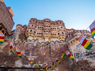 Wall Mural - Mehrangharh Fort, one of the tourist attraction in Jodhpur