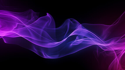 Wall Mural - Abstract background of purple smoke