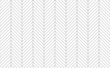 Grey Line Chevron Seamless Pattern. Vector Repeating Texture.