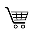© infinity - Shopping cart icon line editable stroke vector illustration EPS 10