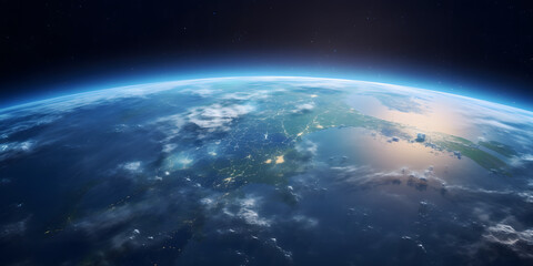 Planet earth from space