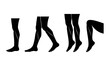 © nura - Human legs set illustration vector design