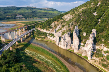 Wall Mural - Rock Phenomenon The Wonderful Rocks in Bulgaria. Chudnite skali