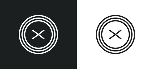 Poster - book opened at center outline icon in white and black colors. book opened at center flat vector icon from user interface collection for web, mobile apps and ui.