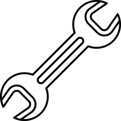 Poster - wrench  icon