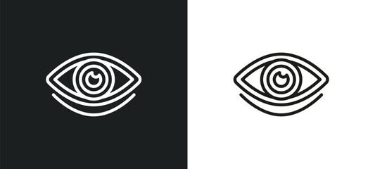 Poster - industrial action outline icon in white and black colors. industrial action flat vector icon from user interface collection for web, mobile apps and ui.