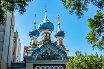 Cathedral of the Most Holy Trinity, Catedral ortodoxa rusa de la Santisima Trinidad in Buenos Aires, Argentina