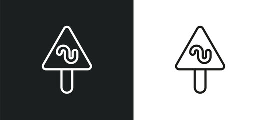 Poster - telephone call outline icon in white and black colors. telephone call flat vector icon from user interface collection for web, mobile apps and ui.