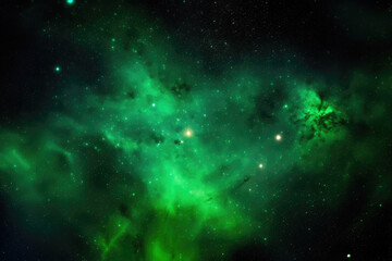 enchanting green universe. generative ai