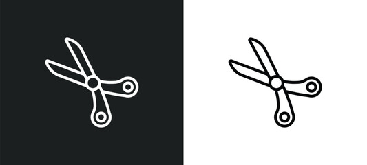 Poster - phary tool outline icon in white and black colors. phary tool flat vector icon from medical collection for web, mobile apps and ui.