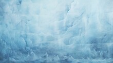 Blue Frozen Ice Texture Background Wallpaper. AI Generative Art.
