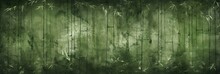 Bamboo Forest Grunge Background Texture. Ai Generative Art.