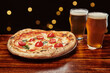 © Anahi - Pizza con cerveza