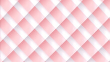 Contemporary Light Barbiecore Striped Checker Fashion Background Texture. Generative Ai
