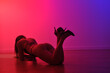 © Alexandre - silhueta de bela mulher sexy dançarina sensual fetiche dança a noite