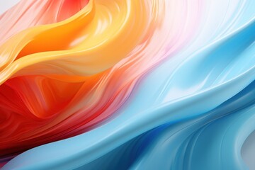Aufkleber - Abstract Art Background. AI generated