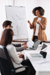 © kerkezz - African american female executive manager talking with colleagues