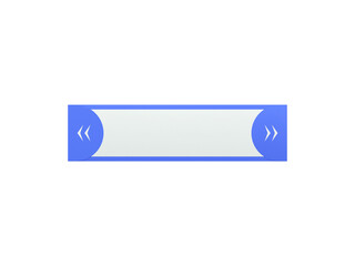 Aufkleber - 3d rendering quote frames box blank templates realistic minimal text info design box banner design