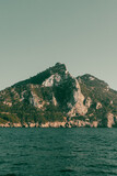 Fototapeta  - Widok na wyspę Menorca z morza śródziemnego