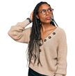 © Krakenimages.com - African american woman wearing casual clothes confuse and wondering about question. uncertain with doubt, thinking with hand on head. pensive concept.
