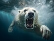 canvas print picture - Auf dünnem Eis: Eisbären und ihr Überlebenskampf in der Arktis
