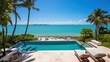 © Damian Sobczyk - Villa in a prime oceanfront location in Miami, offering stunning views of the Atlantic Ocean and access to beaches