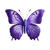 Fototapeta Motyle - Flutter into Style: 3D Butterfly Clipart Sticker for Wall Decor & More