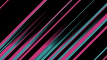 Blue And Pink Stripes Geometric Tech Abstract Background. Seamless Looping Motion Design. Video Animation Ultra HD 4K 3840x2160