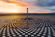 © AmazingAerialAgency - Aerial view of a solar thermal power plant, near Tonopah, Nevada, United States.