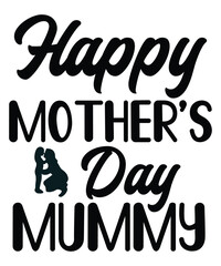 Sticker - Happy mother's day shirt print template, Typography design for mom, mother's day, wife, women, girl, lady, boss day, birthday 