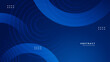 Geometric blue shapes wallpaper for poster, certificate, presentation, landing page