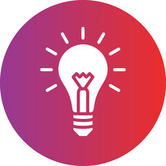 Wall Mural - Vector Design Light Bulb Icon Style