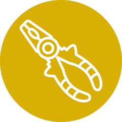 Sticker - Vector Design Pliers Icon Style