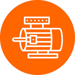 Poster - Vector Design Motor Icon Style