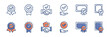 verified checkmark guarantee icon set trust warranty agreement badge symbol illustration confirms approval mark vector design