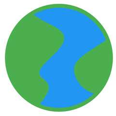 Sticker - internet earth icon