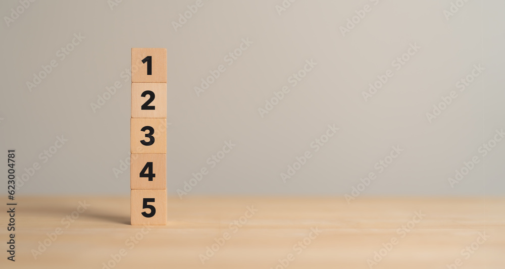 Number Priorities Task priority and management concept. The order of priority in any ...