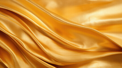 Elegant luxury gold silk satin background - Golden shiny background banner pattern