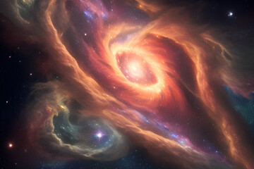 galaxy in space