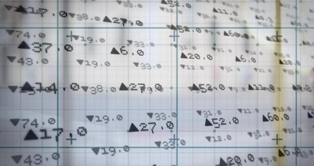 Poster - Animation of statistical data processing over cityscape