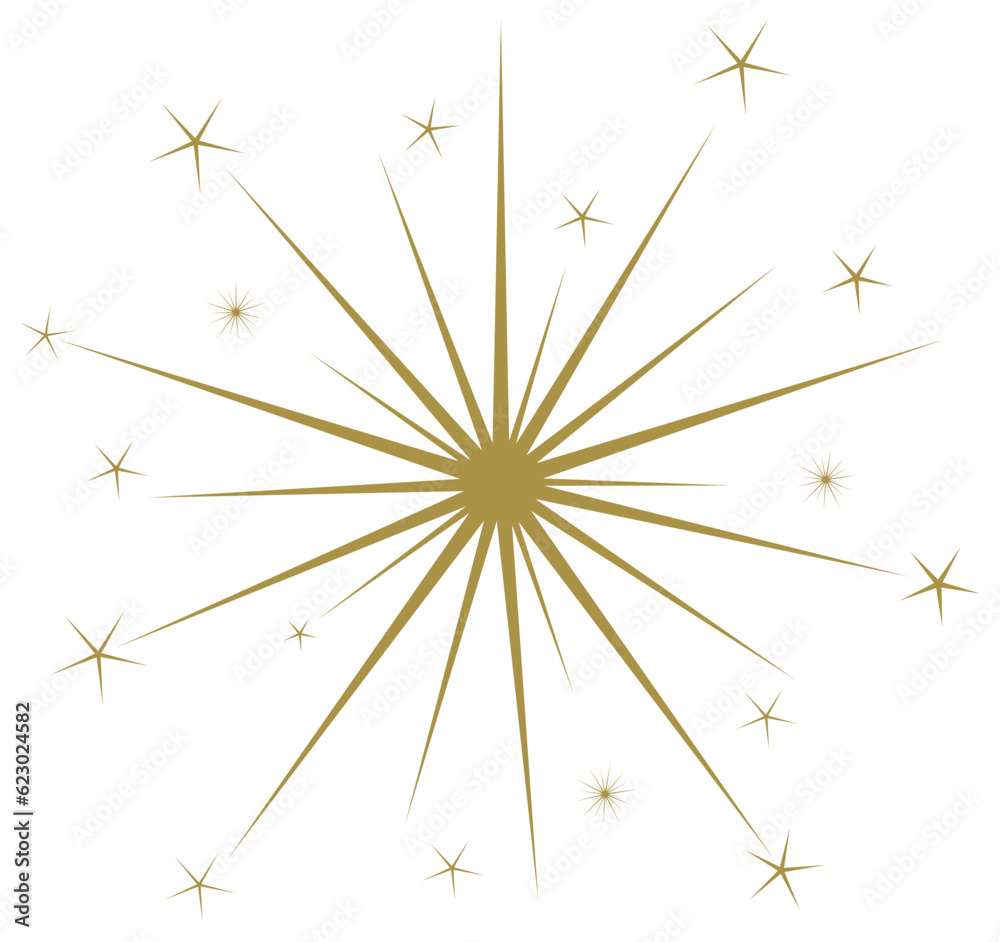 Weihnachtssterne Glitzer abstrakt Vektor in Gold. Isolierter Hintergrund.  Sternenhimmel Symbol fr Jesus Geburt. Fr Hintergrnde, Kalender,  Einladungen, Grukarten etc. Stock Vector | Adobe Stock