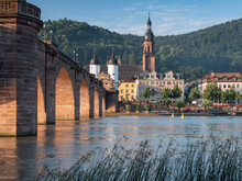Old Bridge In Heidelberg, Germany