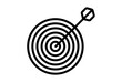 target flat icon seo web symbol shape app line sign art
